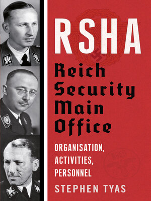 cover image of RSHA Reich Security Main Office